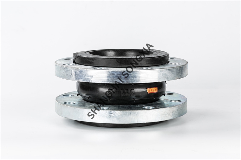 DN125泵房设备橡胶接头安装负压环的作用